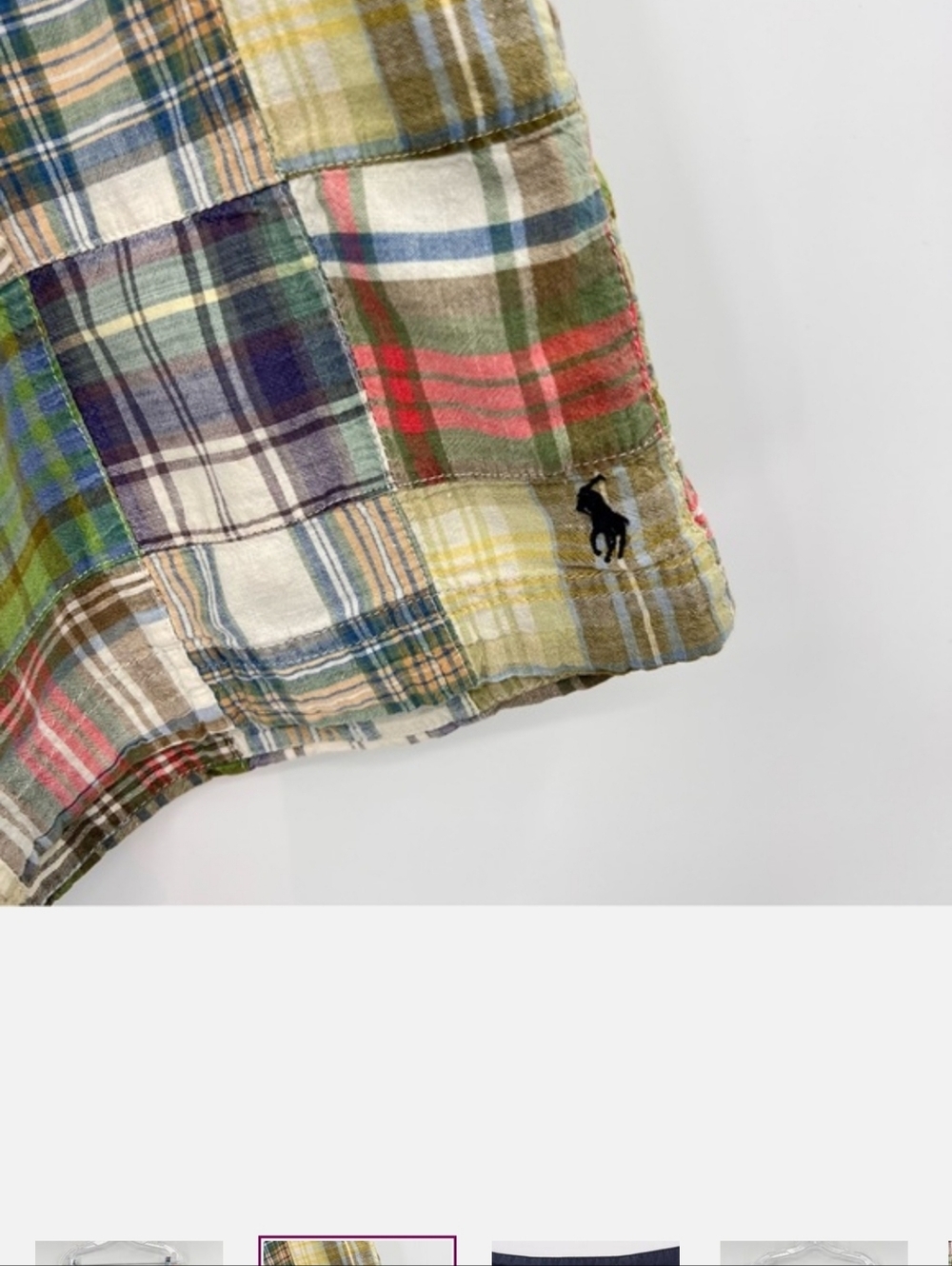 Polo Ralph Lauren patchwork shorts 36 - Picture 3 of 4